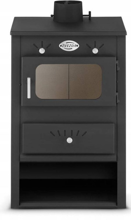 Piec kominek wolnostojący koza stalowy 5-7kW (średnica wylotu spalin: 130 mm) - spełnia anty-smogowy EkoProjekt 99680080